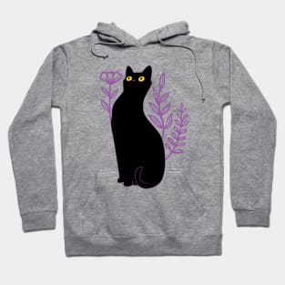 Funny Black Cat Hoodie